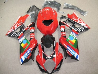 Rosso Nero Carene Suzuki GSXR 600 K4 04-05