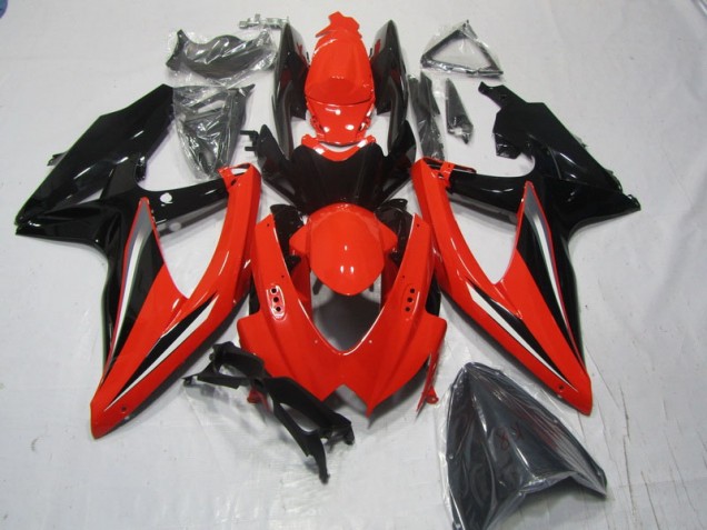 Rosso Nero Carene Suzuki GSXR 600 K8 08-10