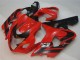 Rosso Nero Kit Carenatura Iniezione Suzuki GSXR 600 / 750 K4 04-05