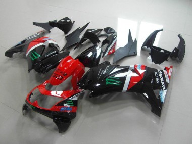 Rosso & Nero Monster Carene Kawasaki ZX 250R 08-12