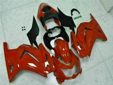 Rosso Nero Ninja Carene Kawasaki EX250 08-12