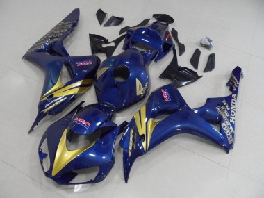 Scuro Blu con Oro Banda Carene Honda CBR 1000 RR 06-07