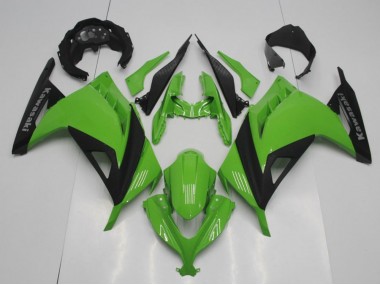 Stile OEM Verde Carene Kawasaki ZX 300R 13-16