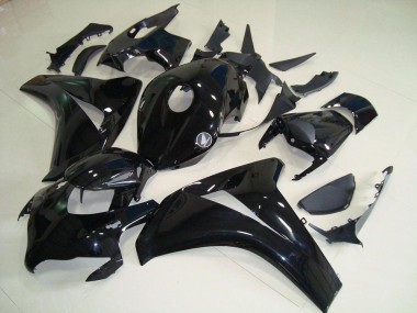 Tutto Nero con Nessuna Decalcomania Carene Honda CBR 1000 RR 08-11