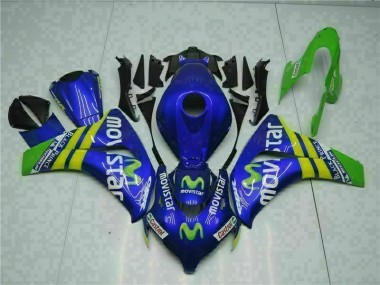Verde Blu Carene Honda CBR 1000 RR 08-11