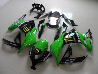 Verde Monster Carene Kawasaki ZX 300R 13-16