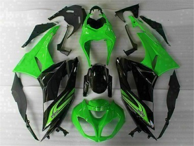 Verde Nero Carrozzeria & Carena Kawasaki ZX6R 09-12