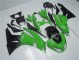 Verde Nero Kit Carenatura Completo ABS Kawasaki ZX6R 09-12