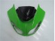 Verde Nero Kit Carenatura Completo ABS Kawasaki ZX6R 09-12
