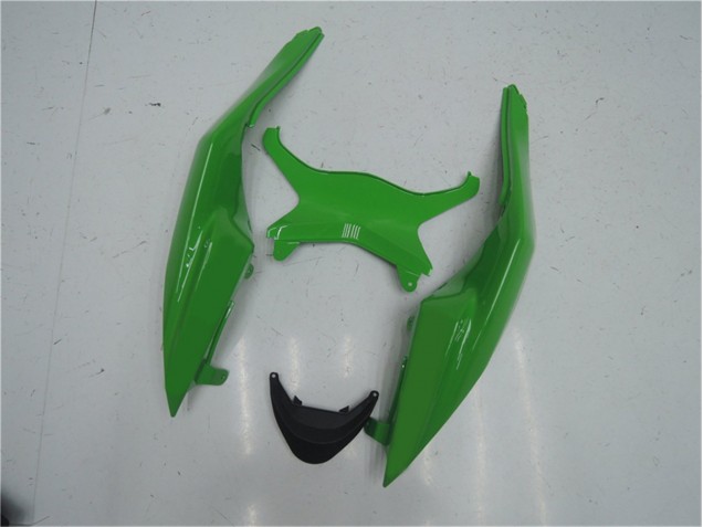 Verde Nero Kit Carenatura Completo ABS Kawasaki ZX6R 09-12