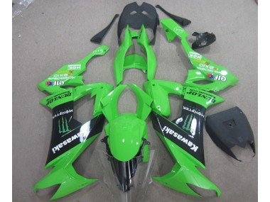 Verde Nero Monster Carene Kawasaki ZX10R 08-10