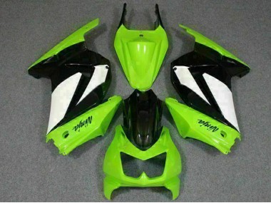 Verde Nero Ninja ABS Kit Carenatura Kawasaki EX250 08-12