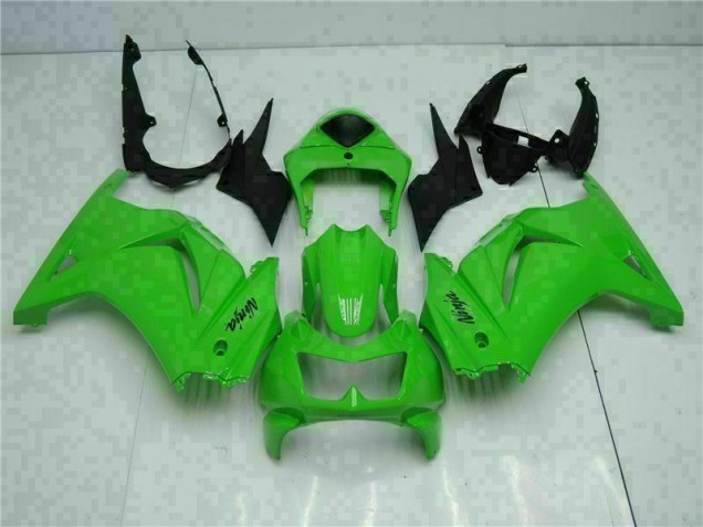 Verde Nero Ninja Kits Carenatura Kawasaki EX250 08-12